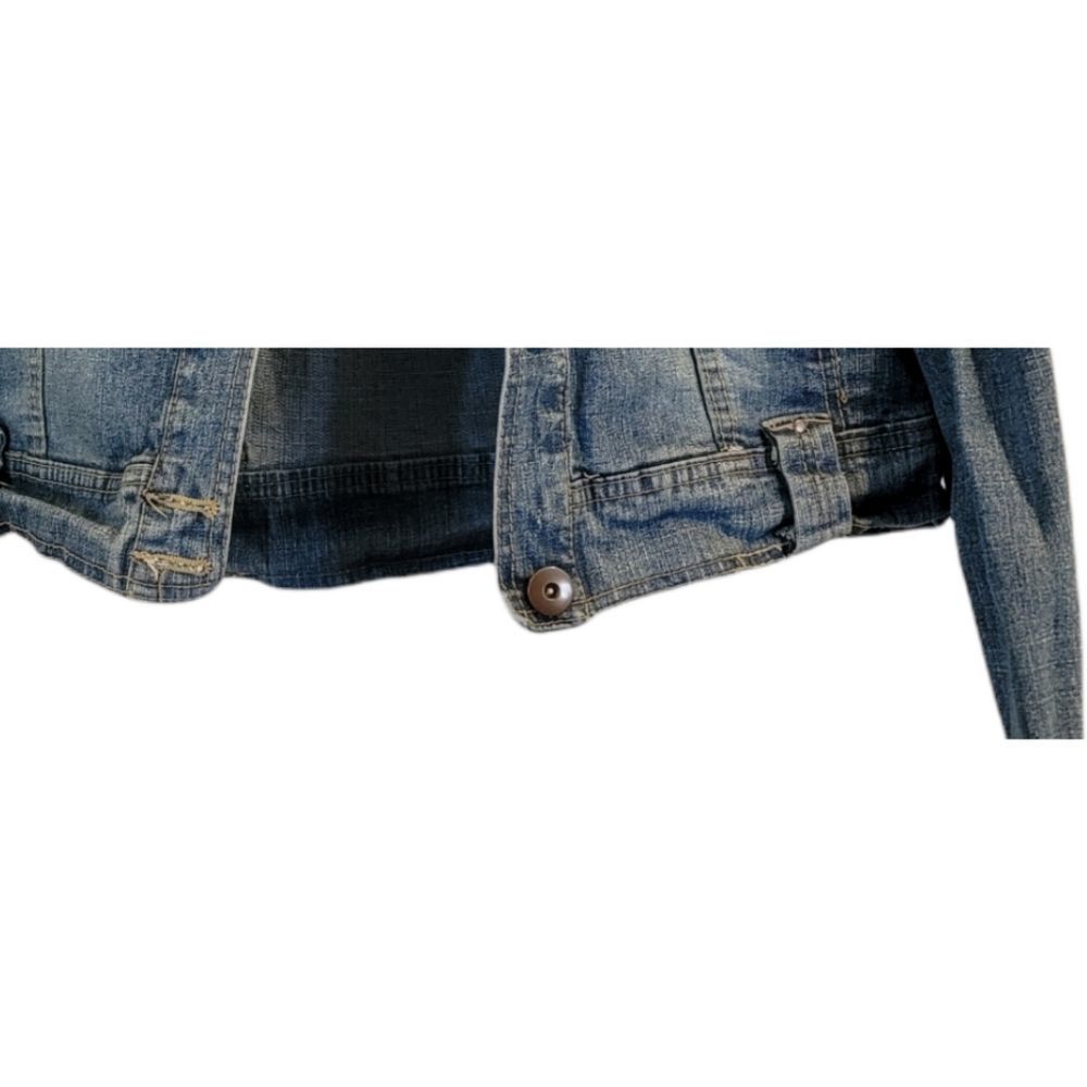 Buttons Demin Jean Jacket Large - Picture 4 of 5